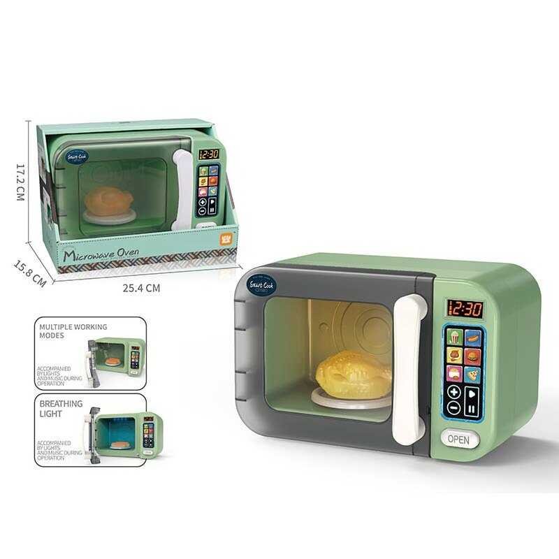 Микроволновая печь со звуком и подсветкою (LD 883 A) изменяющий цвет муляж пищи