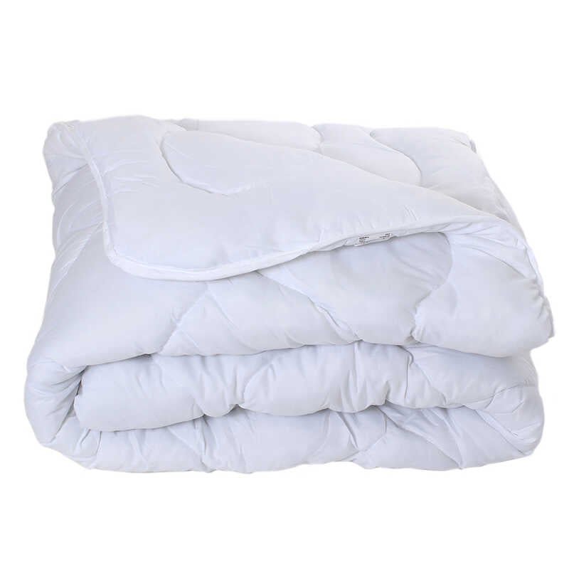 Одеяло "Polaris" 2020014 евро зимнее, микрофибра, силиконизированное волокно 200х210 см., белое (1) "Homefort"