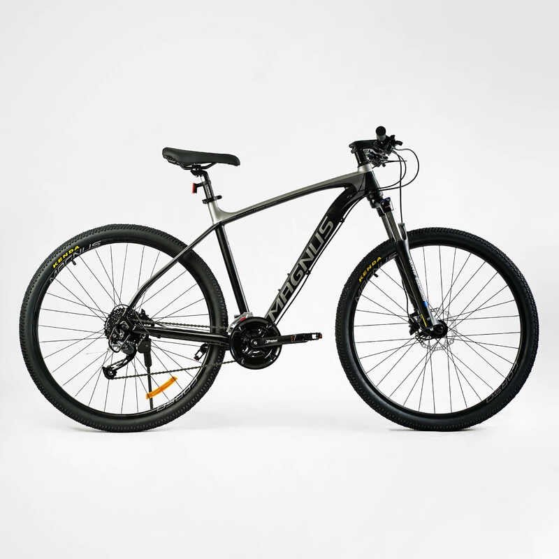 Велосипед Спортивный Corso «MAGNUS» 29" дюймов MG-85620 (1) рама алюминиевая 21", оборудование Shimano 27 скоростей, собрано на 75