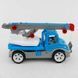 Автокран 3893 (4) "Technok Toys" синій, рухливий кран, в коробці