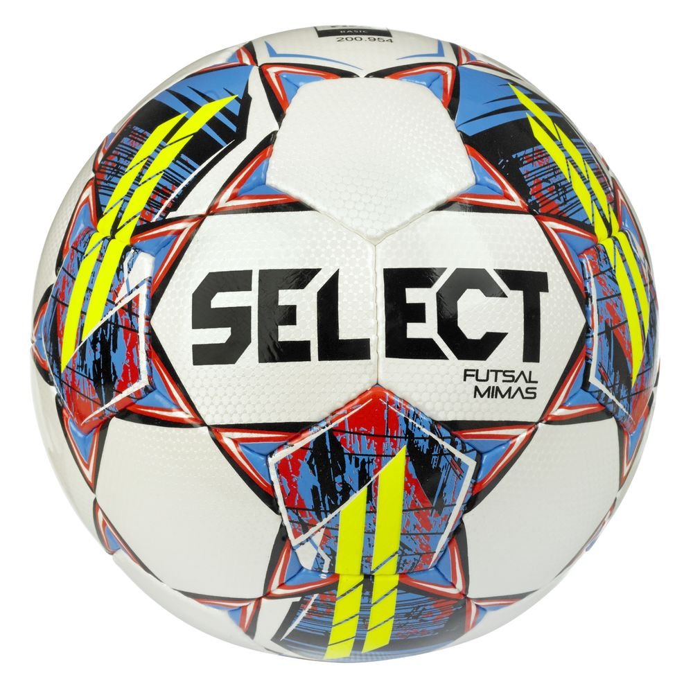 М’яч футзальний SELECT Futsal Mimas FIFA Basic v22 (365) біл\жовтий