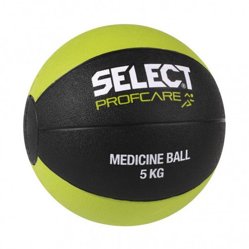 М’яч медичний SELECT Medicine ball (011) чорн/салатовий, 5кг