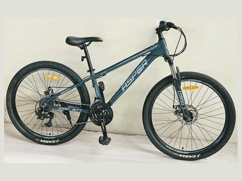 Велосипед Спортивний CORSO «ASPER» 26" дюймів SP-26514 (1) рама алюмінієва 13’’, обладнання LTWOO A2 21 швидкість, зібран на 75
