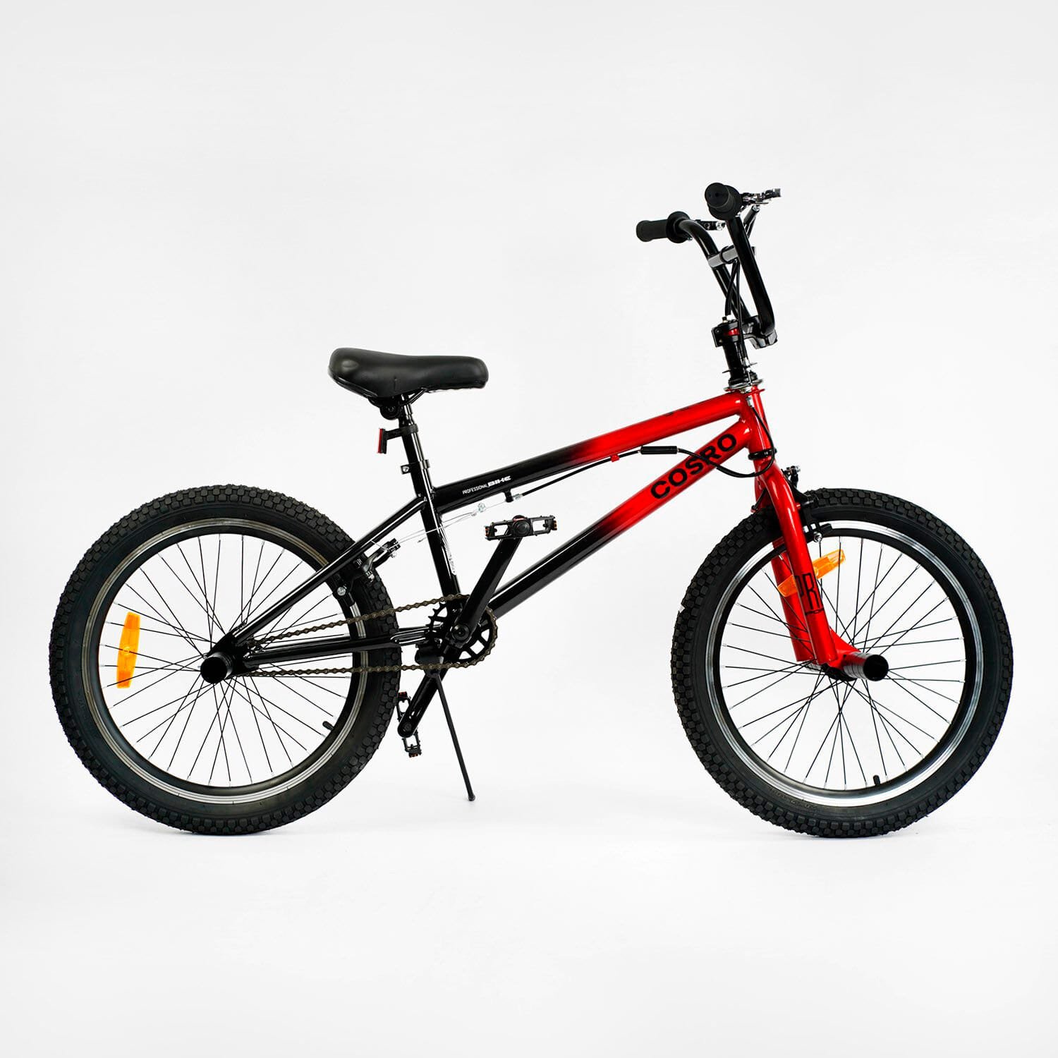Велосипед для трюків 20" Corso (BMX-2506) сталева рама, одношвидкісний, гальма Logon з гіроротором, пеги