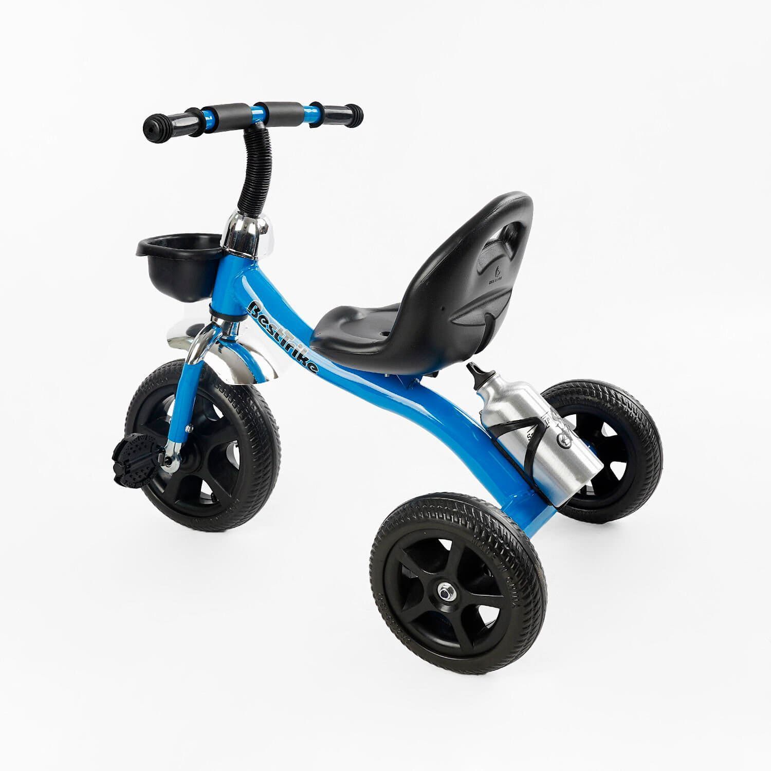Велосипед трехколесный Best Trike (BS-11620) стальная рама, колеса EVA, переднее 10&rdquo;, заднее 8&rdquo;, корзина, бутылочка