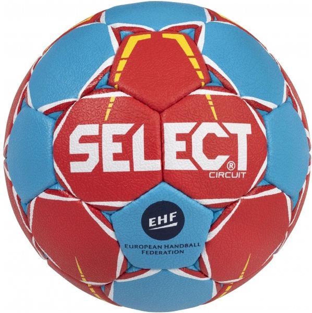 Мяч гандбольный SELECT Circuit (105) червон/син, 1