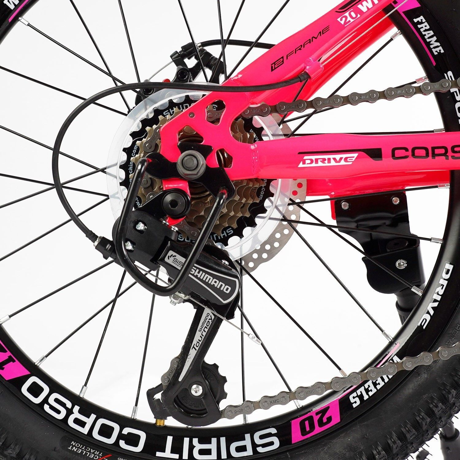 Велосипед Спортивний Corso &laquo;SPIRIT&raquo; 20" дюймів ST-20701 рама сталева 12" 7 швидкостей Shimano, зібран на 75%