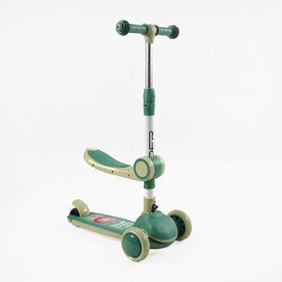 Самокат біговел Skyper (JT-31622) колеса зі світлом, музика та підсвічування платформи, кермо складне