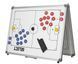 Розкладна тактична дошка SELECT Tactics board foldable - football (001) білий, 60х90