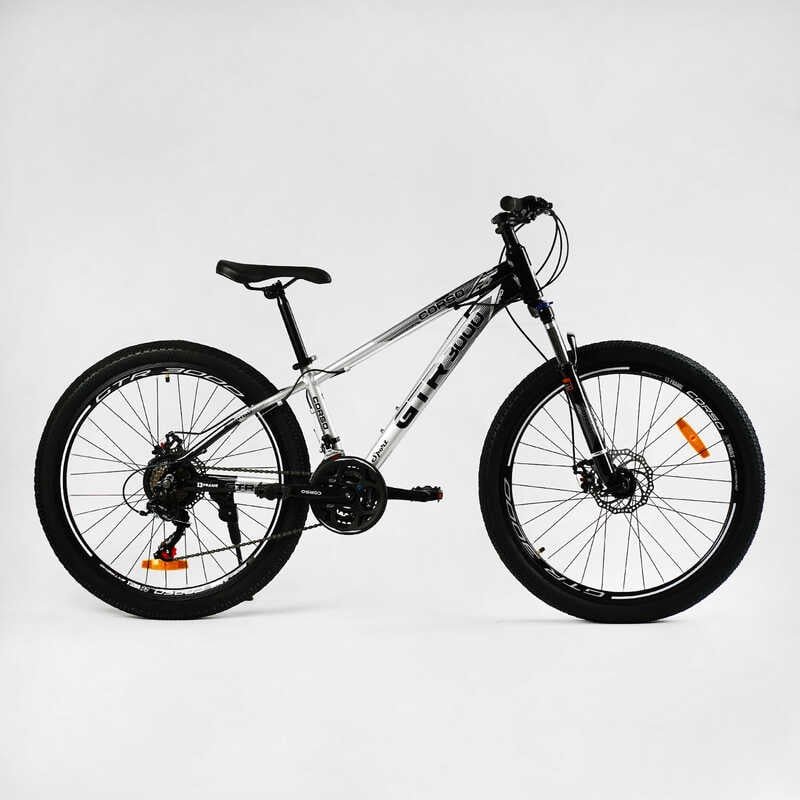 Спортивный велосипед 26 дюймов Corso «GTR-3000» (GT-26850) рама алюминиевая 13, оборудование Shimano 21 скорость