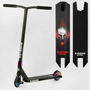 Самокат трюковий Т-60738 Best Scooter "Warrior", HIC-система, пеги, алюмінієвий диск та дека, колеса PU d=120 мм