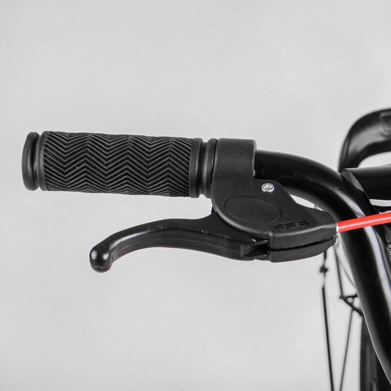 Велосипед двохколёсный 14" дюймов "CORSO" MAXIS-14851 ручной тормоз, звоночек, сидение с ручкой, доп. колеса, СОБРАННЫЙ НА 75, в коробке