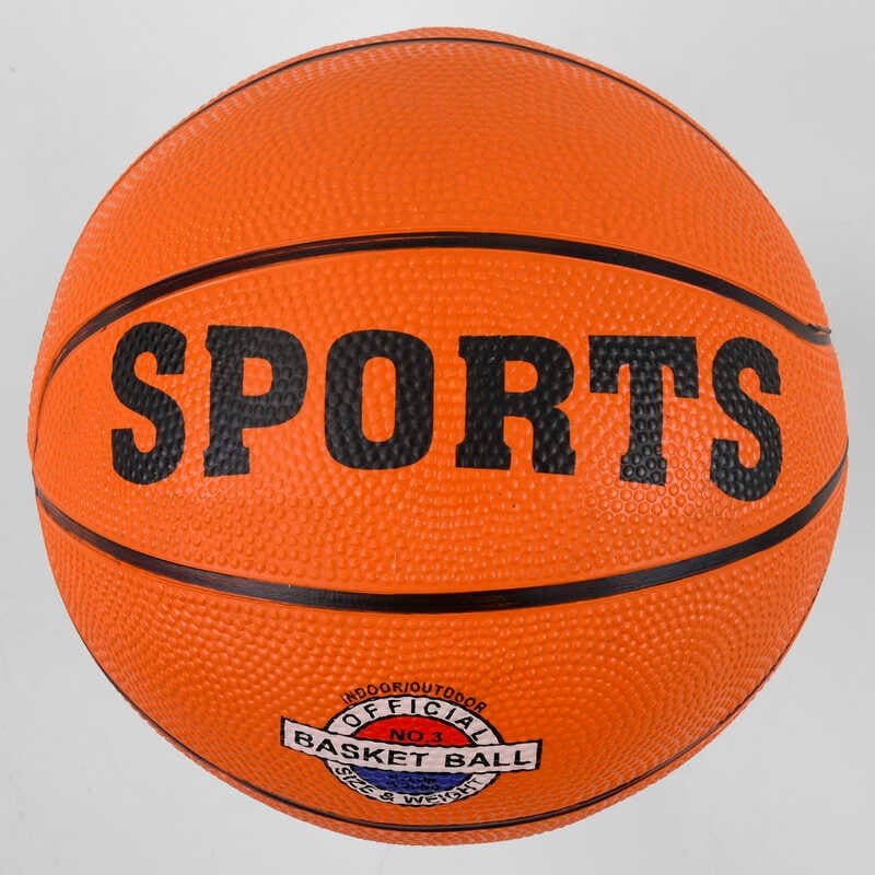 М'яч баскетбольний C 44778 (80) РОЗМІР №3, 4 види, 280 грам