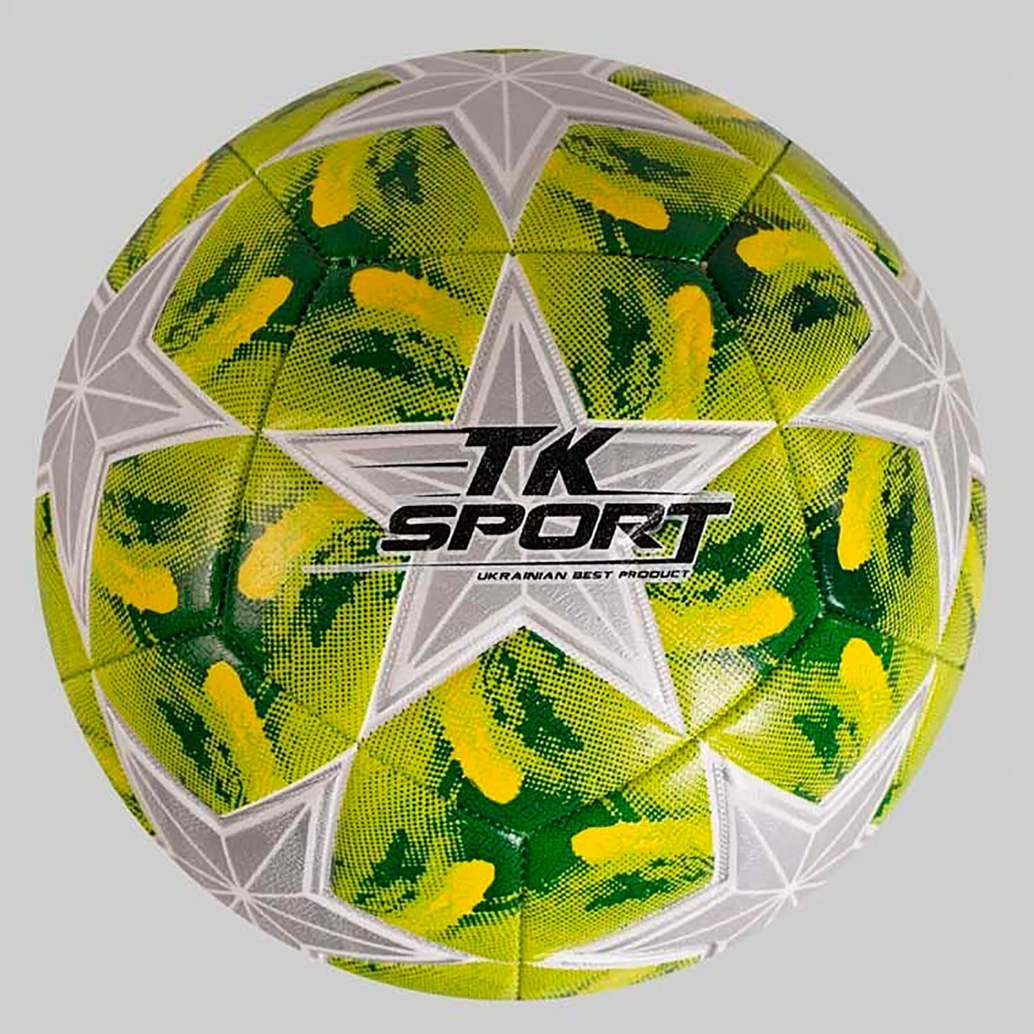 М'яч футбольний (C 50476) 4 види, вага 400-420 грам, матеріал TPE, балон гумовий з ниткою, розмір №5