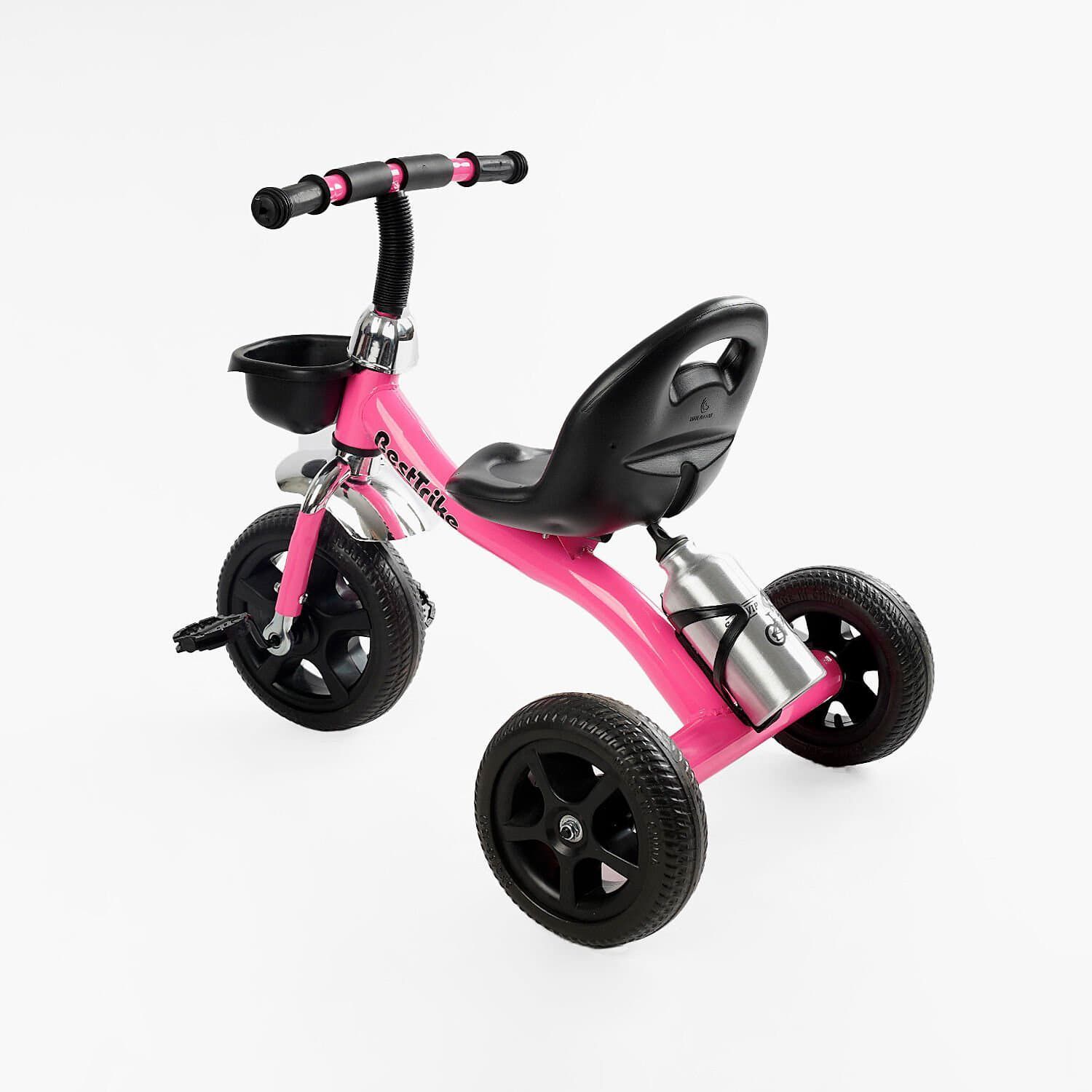 Велосипед трехколесный Best Trike (BS-14250) стальная рама, колеса EVA, переднее 10&rdquo;, заднее 8&rdquo;, корзина, бутылочка