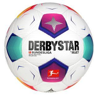 Мяч футбольный SELECT DERBYSTAR Bundesliga Brillant APS v23 (634) бело/син/фиолет, 5