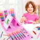 Набор для детского творчества в чемодане из 208 предметов “Чемодан творчества” Розовый