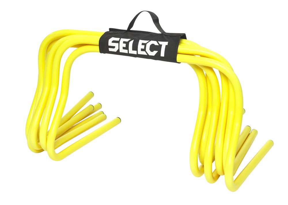 Набір тренувальних бар'єрів SELECT Training hurdle (6 штук) (555) жовтий, 50х30 см