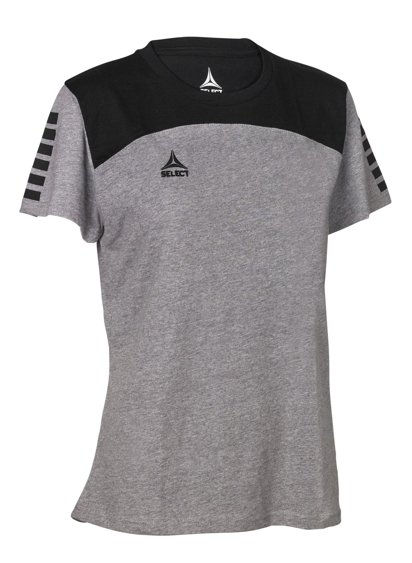 Футболка SELECT Oxford t-shirt women (224) сіро/чорн, L