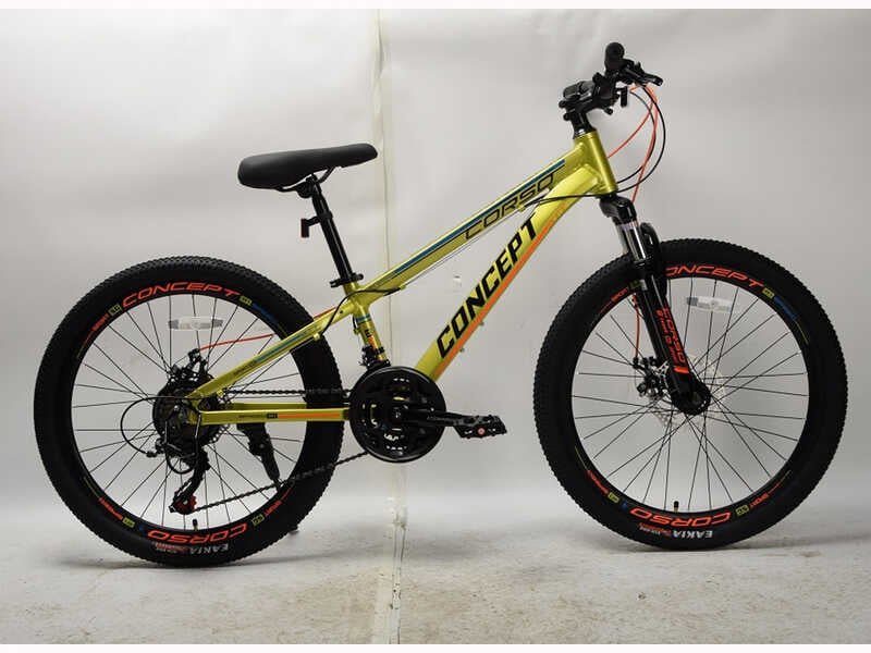 Велосипед Спортивний Corso 29" дюймів «Concept» CP-24166 (1) рама алюмінієва 11’’, обладнання Shimano, 21 швидкість, зібран на 75