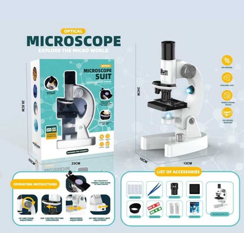 Микроскоп LZ 8610(24) в коробке.