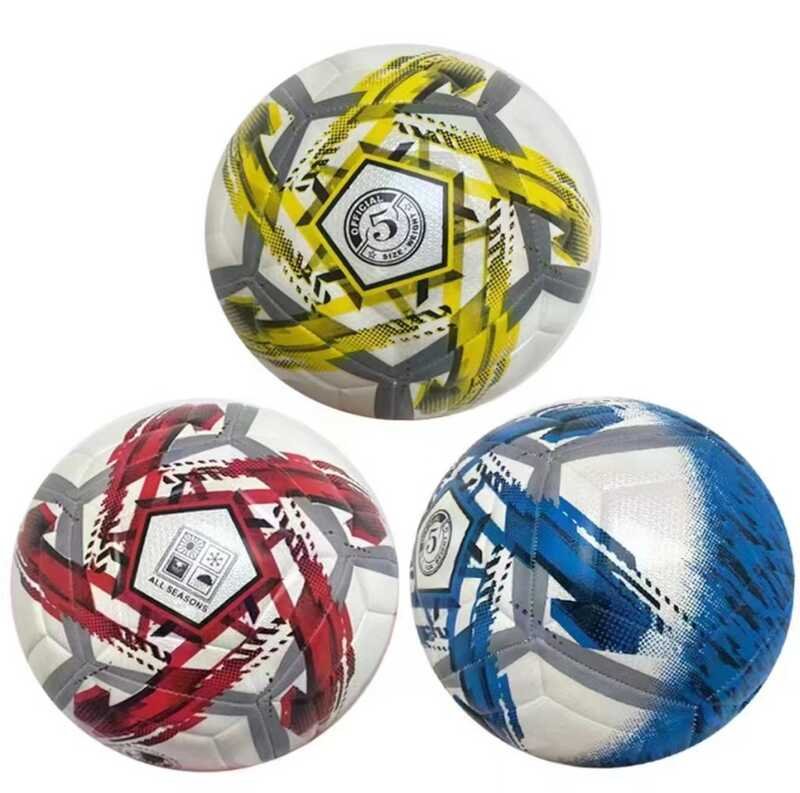 Мяч футбольный C 64701 (60) 3 вида, вес 420 граммов, материал PU, баллон резиновый, ВЫДАЕТСЯ ТОЛЬКО МИКС ВИДОВ