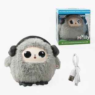 Интерактивная игрушка с искусственным интеллектом Holly (H-21036) говорит на украинском языке, 50 языков, Wi-Fi, LED-глаза, игры и сказки