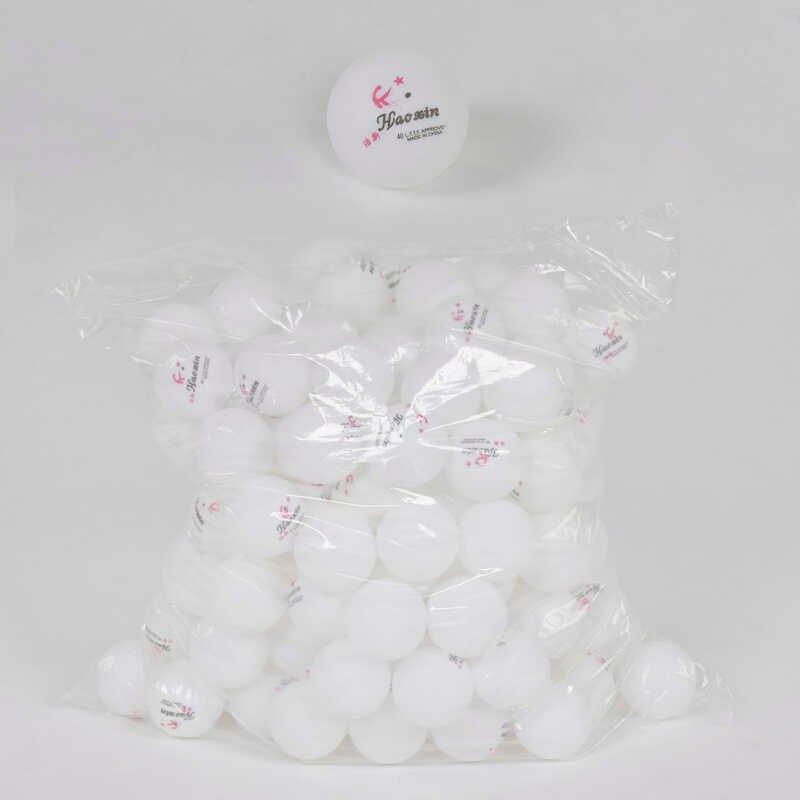 М'яч для настільного тенісу C 40227 (20) 150 штук у кульці, d=4 см