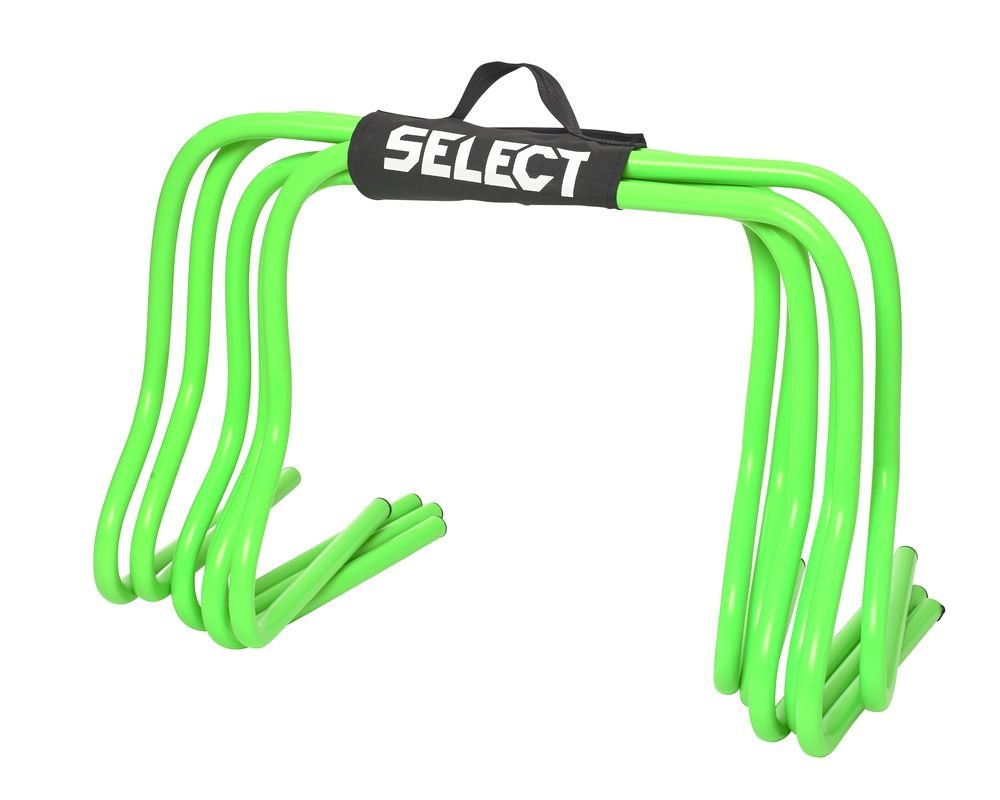 Набор тренировочных барьеров SELECT Training hurdle (6 штук) (444) зелений, 50х38 см