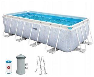 Intex Басейн каркасний 26780 NP (1) 400 x 200 x 100 см, об`єм 6836 л, в коробці