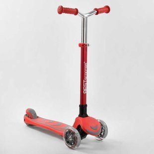 Самокат триколісний Y-00325 Best Scooter, складне алюмінієве кермо, колеса PU зі світлом