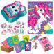 Набор для творчества "Bunny surprise" VT 8080-14 (3) розовый "Vladi Toys", пазлы, 50 карточек, наклейки, игрушка на пальчик, блокнот, в коробке
