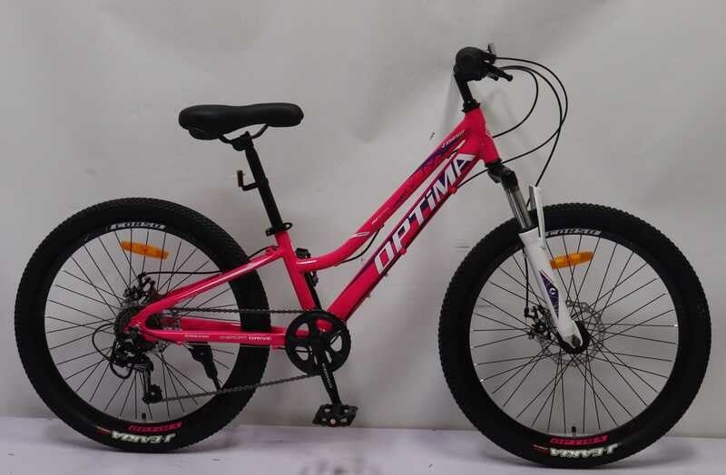 Велосипед Спортивний Corso «OPTIMA» 24" дюйми (TM-24936) рама алюмінієва 11" обладнання Shimano 7 швидкістей