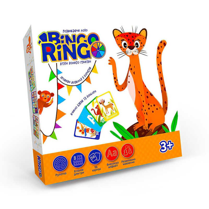 Настільна гра "Bingo Ringo" GBR-01-01U РУС "Леопард" (10) "Danko Toys"