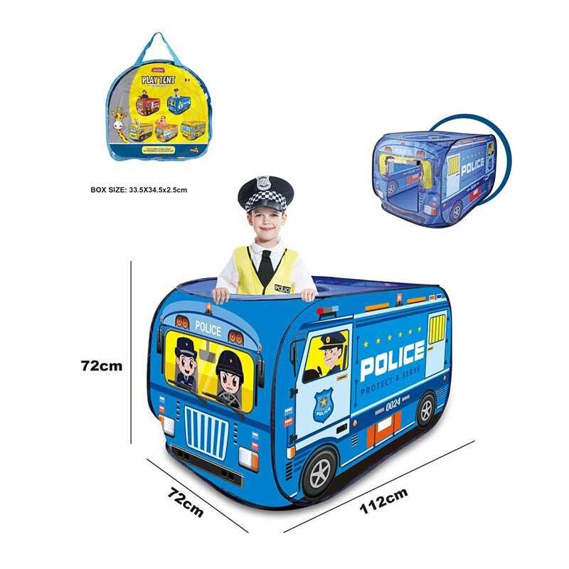 Намет 606-8010 D (48) “Автобус поліції”, 112х72х72 см, в сумці