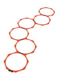 Кільця для розвитку координації SELECT Octagon Coordination rings (489) червоний, one size