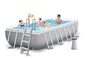 Intex Басейн каркасний 26790 NP (1) драбина, насос-фільтр, в коробці