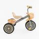 Велосипед трехколесный с фонариком и украинским озвучкой BS-35761 "Best Trike" 2 корзины, колеса EVA