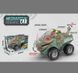 Машина музыкальная SY 200-26 (48/2) звуки, самостоятельно ездит, подсветка, двигает хвостом и челюстью, в коробке