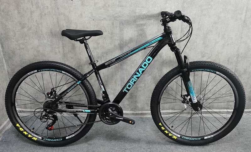 Велосипед Спортивный Corso 27.5 дюймов TORNADO (TR-27117) стальная рама 15.5’’, переключатели Shimano, 21 скорость