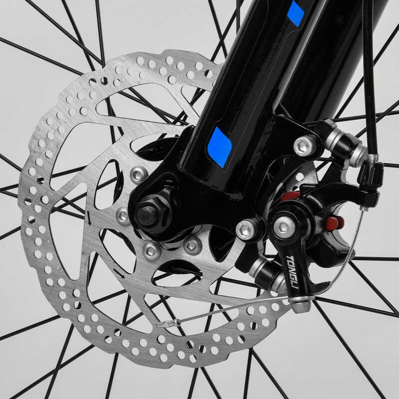 Дитячий двоколісний магнієвий велосипед 20'' CORSO «Speedline» (MG-64713) дискові гальма, додаткові колеса, зібраний на 75%