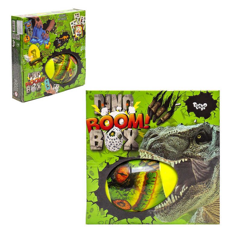 Креативна творчість "Dino Boom Box" укр DBB-01-01U (6) "Danko Toys"