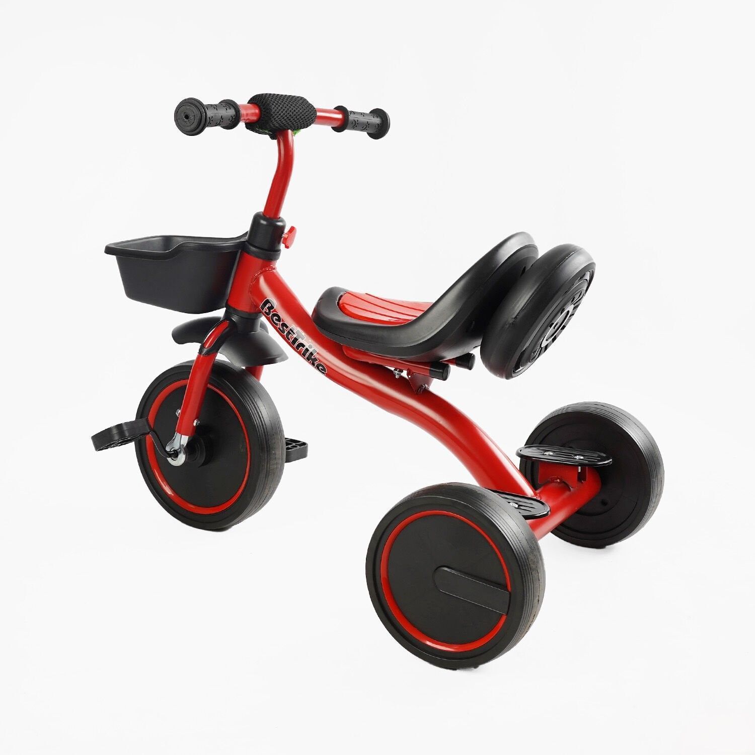 Велосипед триколісний з музичною колонкою (BS-44105) "Best Trike" колеса EVA переднє 10", заднє 8", укр. озвучка, світло