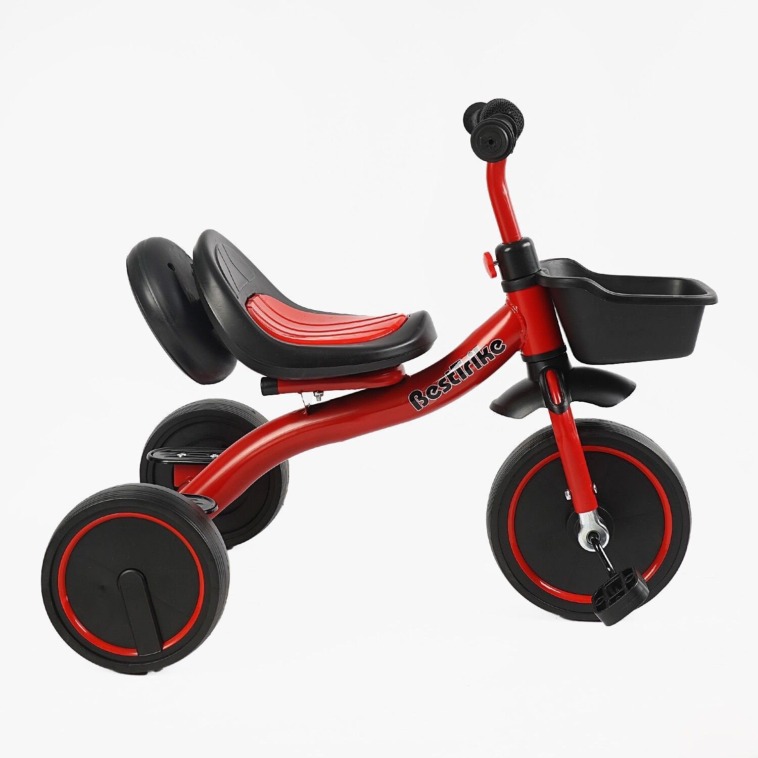Велосипед триколісний з музичною колонкою (BS-44105) "Best Trike" колеса EVA переднє 10", заднє 8", укр. озвучка, світло