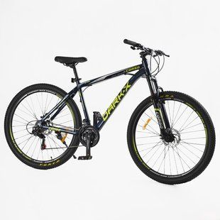 Велосипед Спортивний Corso &laquo;Dark-X&raquo; 29" дюймів (DX-29306) рама алюмінієва 19" обладнання Shimano 21 швидкість, зібран на 75%