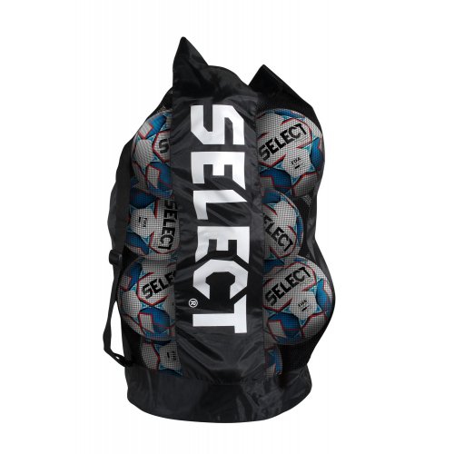 Сумка для футбольних м’ячів SELECT Football bag (010) чорний, 10-12 balls