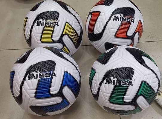 М'яч футбольний C 55017 (60) 4 види, матеріал TPE, вага 400-420 грам, розмір №5
