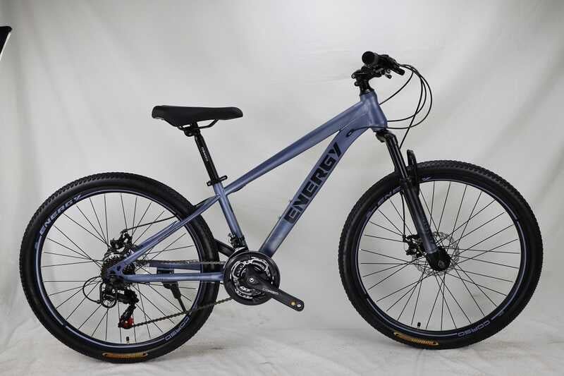 Велосипед Спортивный Corso 26" дюймов Energy EN-26756 (1) рама стальная 13’’, оборудование Shimano 21 скорость, собранный на 75