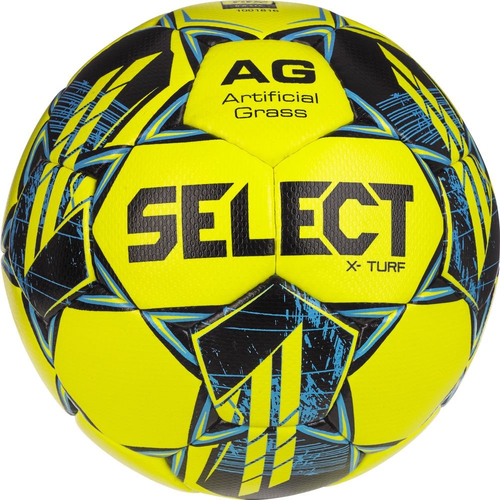 М’яч футбольний SELECT X-Turf FIFA Basic v23 (014) жовт/синій, 5
