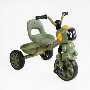 Трехколесный велосипед с корзиной и украинским озвучкой BS-50570 "Best Trike" колеса EVA, стальная рама
